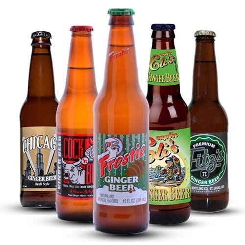 Ultimate Ginger Beer Sampler - Premium Root Beer Variety Mix Case - Gourmet Sodas from All Around the Country - 12oz (96-Pack)