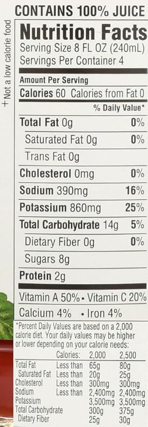 Juice Tomato Organic 32 FO (Pack Of 6)