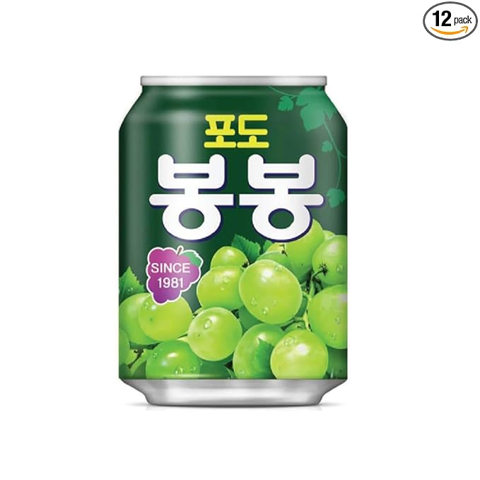 [BOX sale] grape bonbon 238ml X 12 pieces - Korean food Korean food Korean drink Korea drink vinegar Korea beverages and drink -