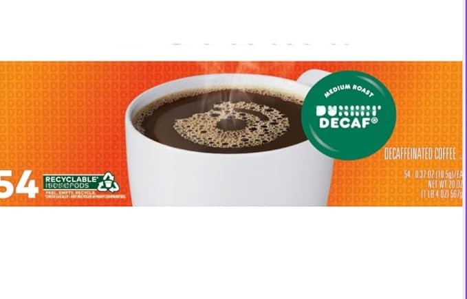Decaf Coffee K- Pods Medium Roast 54 count (54 ct Decaf)