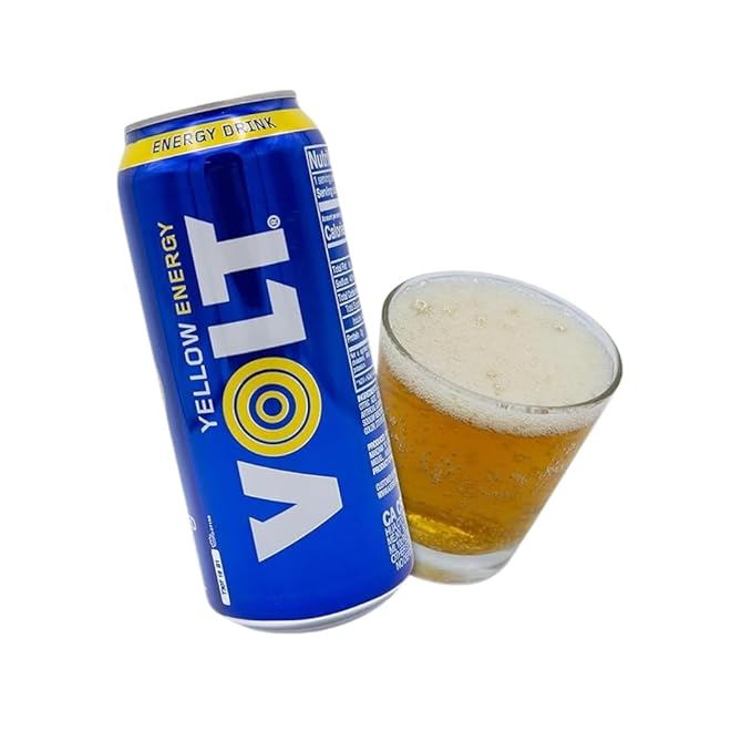 VOLT Yellow Energy - Energy Drink (16 fl. oz. 6 - pack Guarana)…
