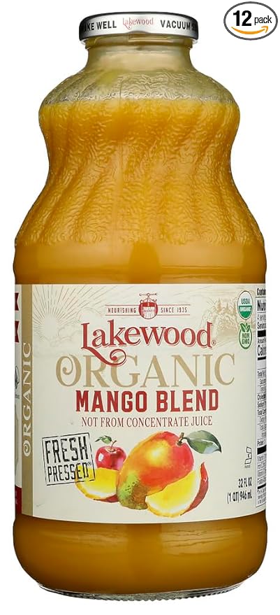 Organic Mango Juice (Pack of 12)