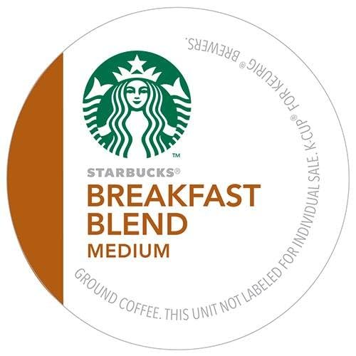 Starbucks Breakfast Blend Coffee K-Cups8 packs of 24 cups(Total 192)