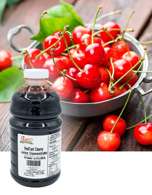 Nature Blessed 100% Pure Tart Cherry Fruit Juice Concentrate - 2 Quarts (2/32 fl oz bottles) Applications: Home Wine Making Brewing Distilling Hard Cider Smoothies Jelly