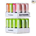 Marquis - Natural Energy Drink - Original Variety + Citrus Yuzu - Sugar Free - 0 Calories - 100mg of Organic Plant Based Caffeine - Yerba Mate - Green Tea - Vitamin C &amp B Vitamins - Vegan - 24 Pac