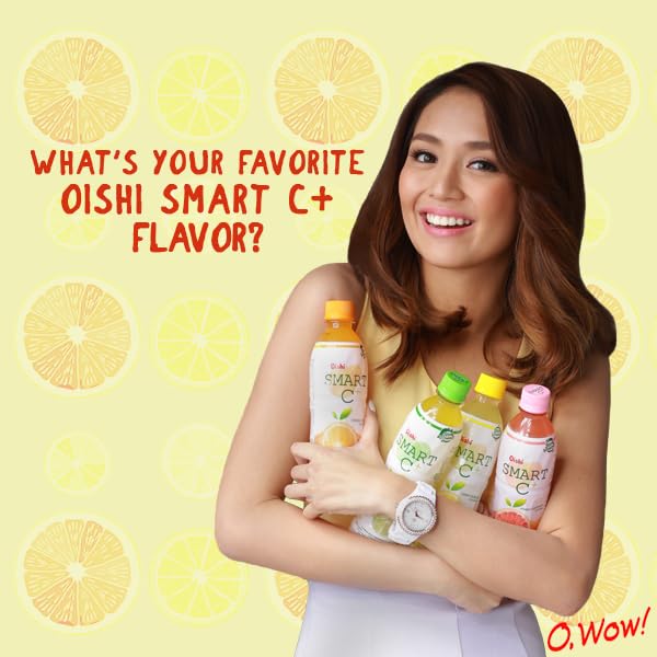 Smart C+ Orange Crush Drinks 500ml x 8 Bottles from Oishi PH