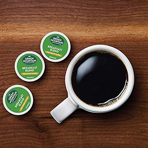 GREEN MOUNTAIN COFFEE ROASTERS Green Mountain Breakfast Blend Light Roast K-Cup Coffee Pods 100 Count (Pack of 1) 100.0 Count 1