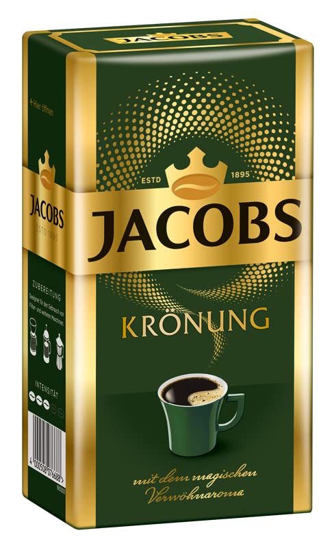 Jacobs Kronung Ground Coffee 500 Gram / 17.6 Ounce (Pack of 1)