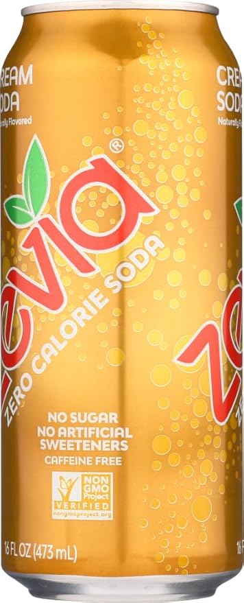 Zevia Soda Cream SF 16 Fl Oz