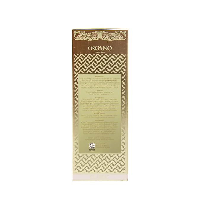 Organo Gold Cafe Supreme 100% Certified Ganoderma Extract Sealed