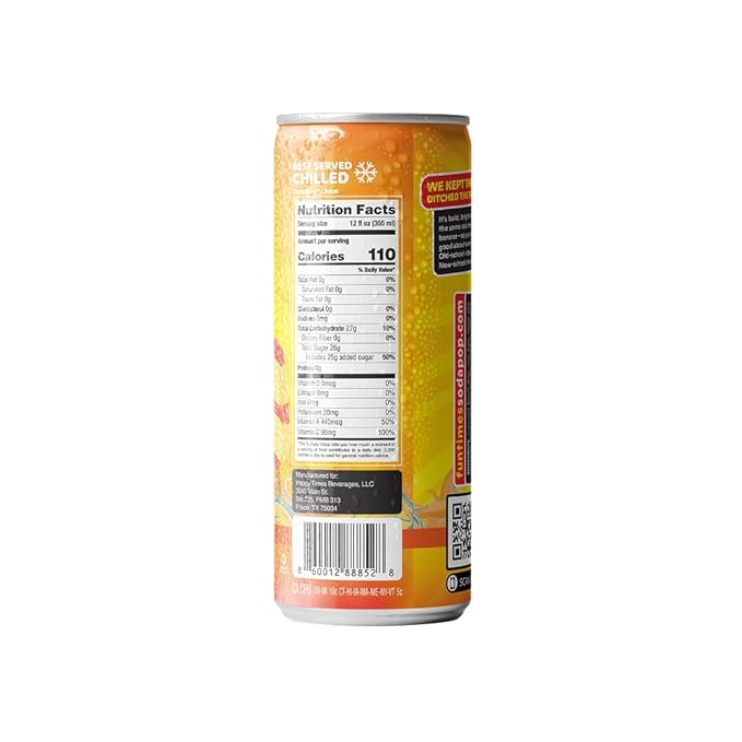 Fun Times Soda Pop (12 Pack Orange Creme)