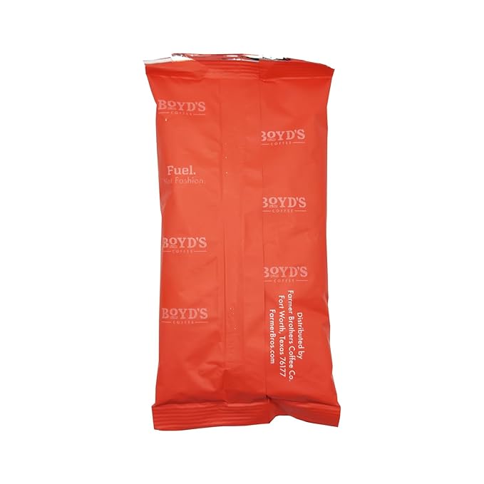 Boyd's Caramel Flavored Ground Coffee 46/2.5oz Pre-Portioned Packets