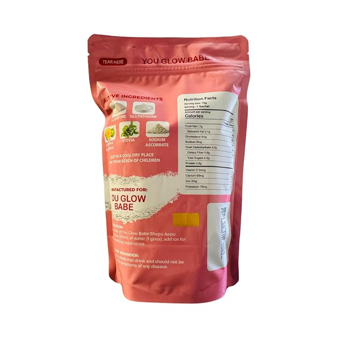 You Glow Babe Shepu Appu Shape Up Juice &amp Beauty White 4 in 1 Caps Bundle