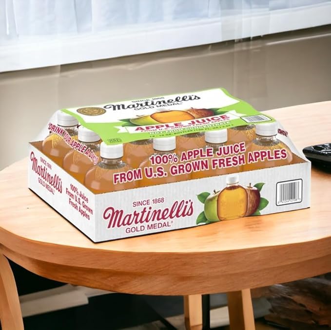 %100 Organic Apple Juice 10 Fl Oz (Pack of 12)
