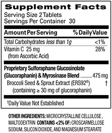 AVMACOL® (120) 2 Bottle Value Sulforaphane Supplement with Myrosinase