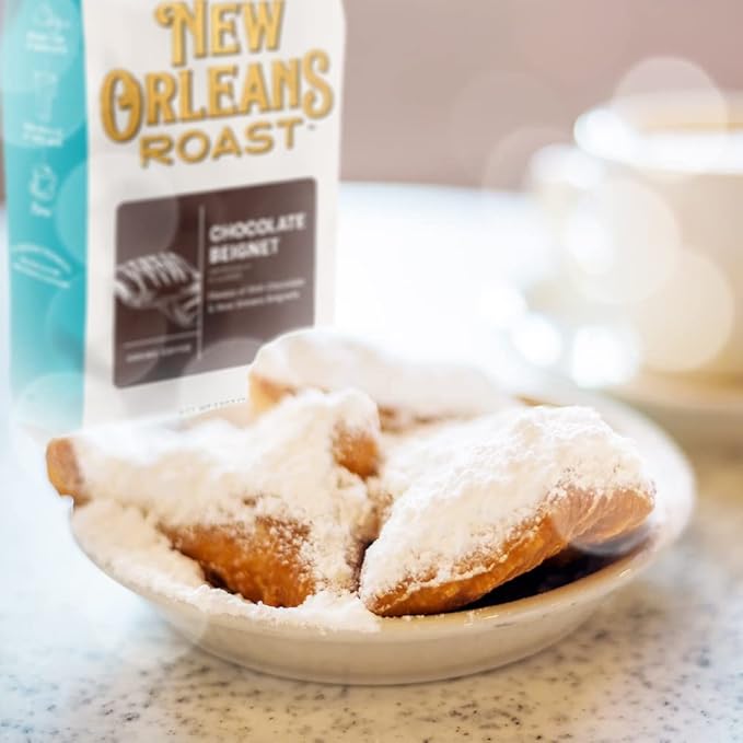 New Orleans Roast - Chocolate Beignet Ground Coffee 12oz (Pack of 3)