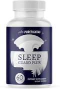 Sleep Guard Plus Promotes Relaxation &amp Restful Sleep Natural Sleep Support Supplement | Dietary Supplement - 60 Capsules