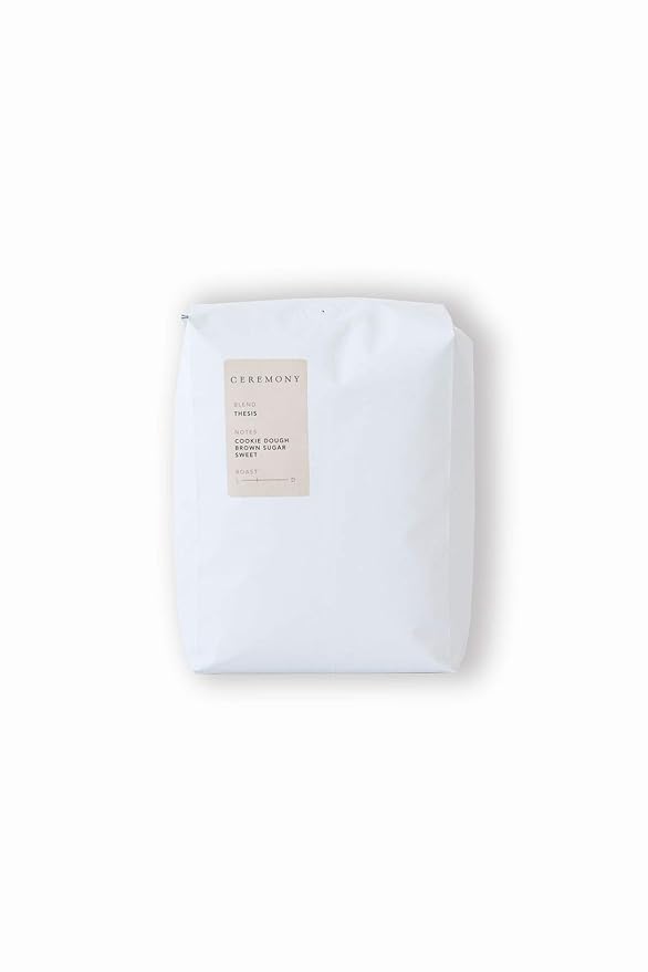 Ceremony Coffee Roasters - Thesis House Blend - Specialty Whole Bean or Ground Coffee- 2lb Bag (Drip - Medium Grind)