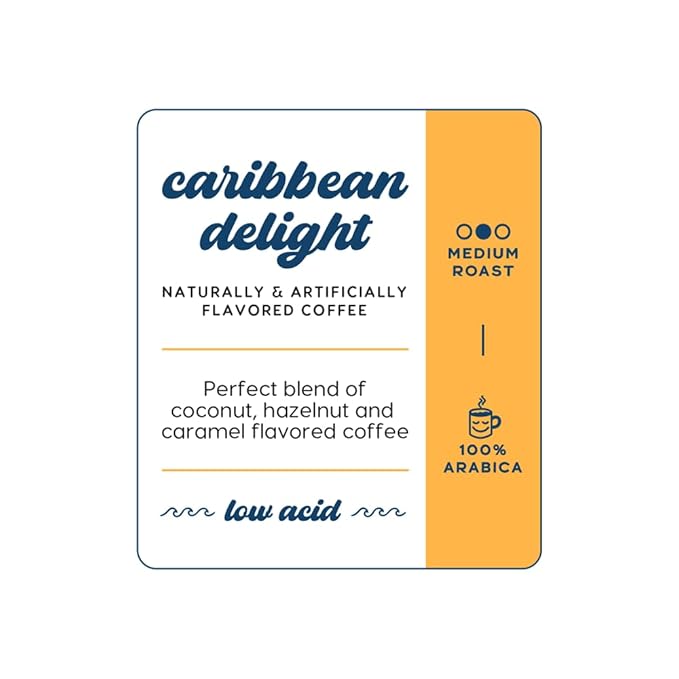 Manatee Gourmet Coffee Single Serve Pods for Keurig 2.0 K Cup Brewers Medium Roast Caribbean Delight 80 ct