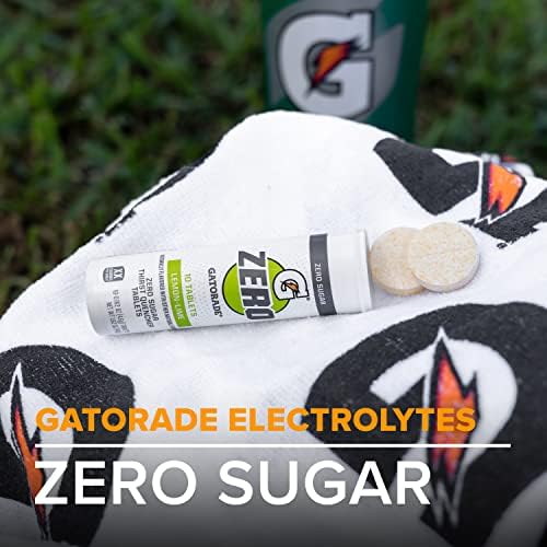 Gatorade Zero Tablets Glacier Cherry 8 count (Pack of 10)