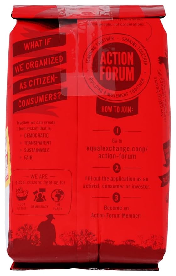 Equal Exchange Organic Mind Body &amp Soul Coffee Ground Medium Roast -- 12 oz - 2 pc
