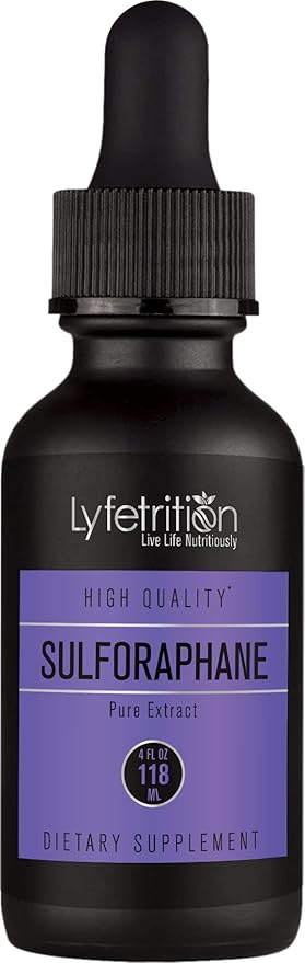 Lyfetrition Activated &amp Stabilized Sulforaphane 540mg4 Oz Liquid220 ServingsMade in USAQuick AbsorptionQuality Potent IngredientsThird-Party TestedNon-GMOGMP CertifiedCruelty-Free Product