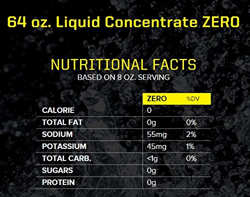 Sqwincher Zero Liquid Concentrate Fruit Punch 64 fl oz (Case of 6)