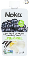 Noka Blackberry Vanilla Superfruit Smoothie 4.22 Ounce -- 12 per case.
