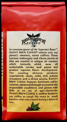 Raven's Brew Auto Drip Grind Breakfast Blend Light Roast 12-Ounce Bag