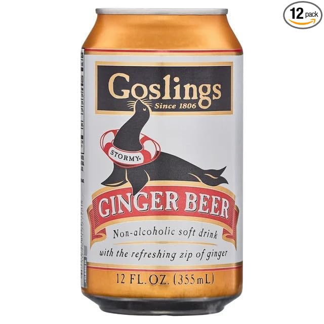 Gosling's Ginger Beer 12 Oz - Pack of 12 (12 Fl Oz Original)