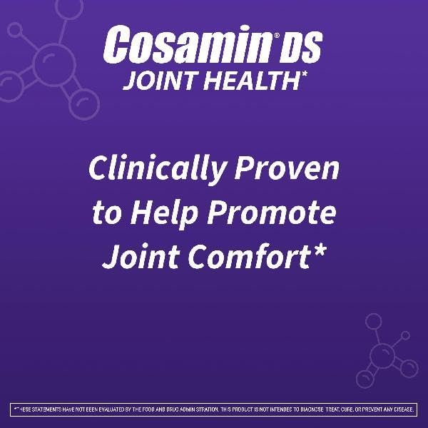 Nutramax Laboratories Cosamin® DS Joint Health Supplement with Glucosamine &amp Chondroitin for Adult Men &amp Women Joint Supplement 210 Capsules