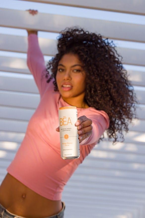 Isagenix BEA Sparkling Energy Drink - Energy &amp Metabolism Support - Whole-Food Sourced Ingredients - Includes Antioxidant Vitamins A C &amp E - Vegan-Friendly - Citrus Sunshine 12 Servings