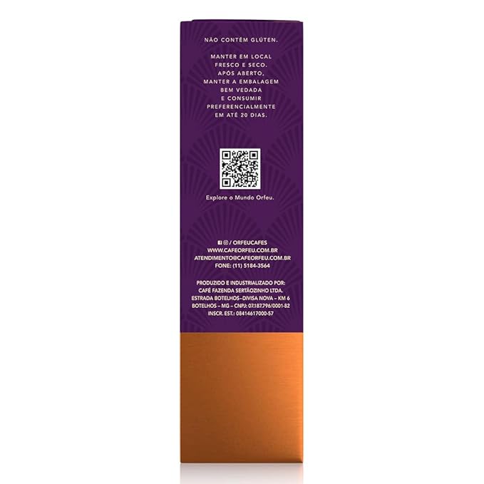 Japy Roasted and Ground Coffee 8.8 oz – Notes of Dark Chocolate Chestnut and Hazelnut – Striking and Long Finish – Café Orfeu