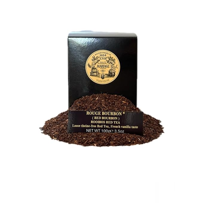 Mariage Freres Red Tea Rouge Bourbon 100g 3.5oz Loose Tea (1 Pack)