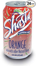 Shasta Orange Soda 12-Ounce Cans (Pack of 24)