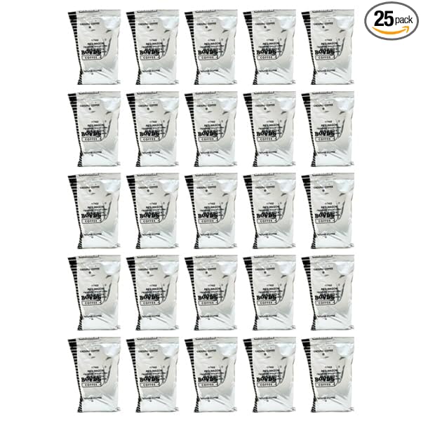 Boyd's Red Wagon Ground Coffee 25/2.5oz Pre-Portioned Packets
