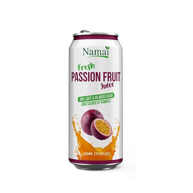 Namai Pure Passion Fruit Juice No Added Sugar 24-Pack