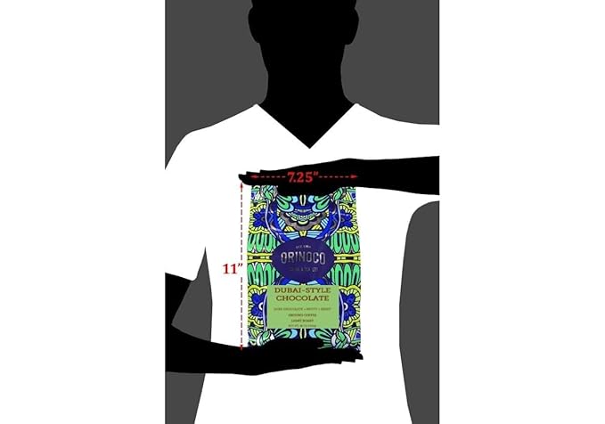 Orinoco Dubai-Style Chocolate Flavored Coffee 3lb bag Light Roast Ground Coffee 100% Arabica beans