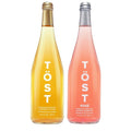 TÖST+ TÖST Rosé All-Natural Non-Alcoholic Sparkling Beverage 750 ML - 6 Pack