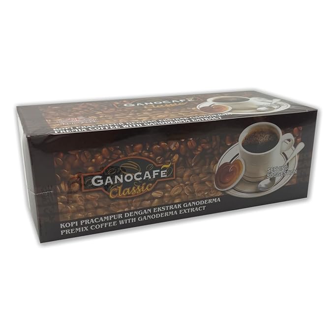 HAGEN Generic Gano Excel Gano Cafe Classic Dark Roast Instant Black Coffee 30 sachets x 3g (3 Boxes)