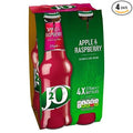 J2O Apple &amp Raspberry - 4 x 275ml (37.2fl oz)