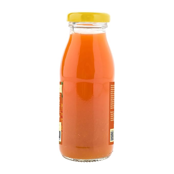 Shiva Organic Sea Buckthorn Berry Pulp Cold Pressed Himalayan Juice USDA Certified Organic Vegan Pure Pulp No Additives (10.14oz (300ml))