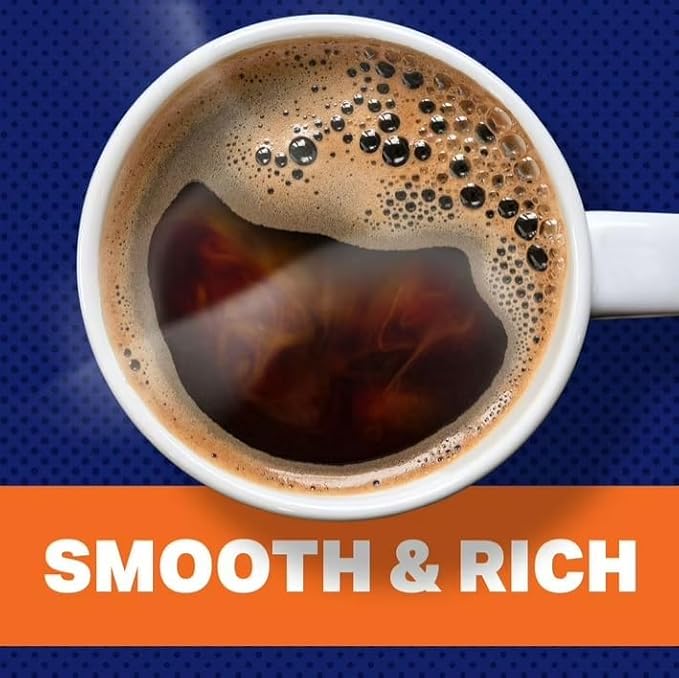Original Roast Ground Coffee Medium Roast Coffee Smooth &amp Rich Arabica Blend Fresh Roasted Coffee Powder Value Size Canister Premium Breakfast Coffee for Drip Coffee Maker French Press Pour