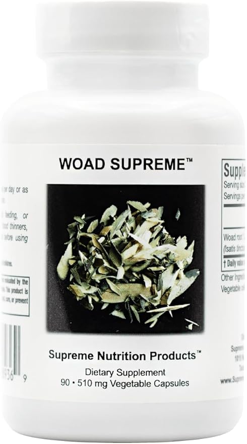 Supreme Nutrition Woad Supreme 90 Pure Isatis Root Vegetarian Capsules