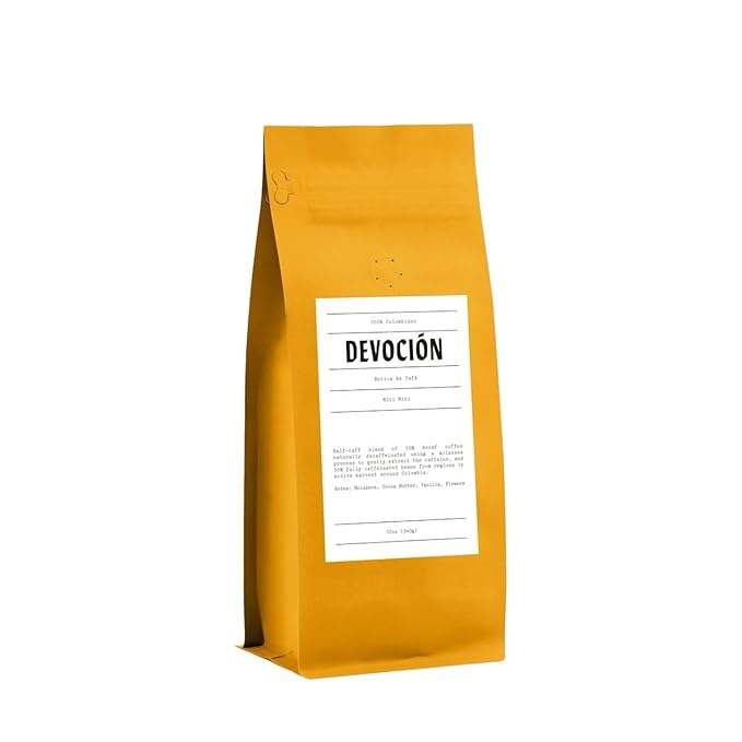 Miti Miti - Half Caff - Roasted by Devocion - Freshly Ground Coffee - 5 Pound Bag