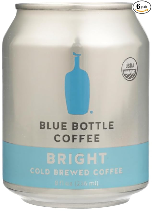 Blue Bottle Coffee medium roast - Cold Brew Coffee (6 pack) 8oz can