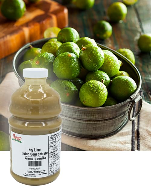 Nature Blessed 100% Key Lime Fruit Juice Concentrate - 2 Quarts (2/32 fl oz bottles) Applications: Home Wine Making Home Brewing Distilling Ale Smoothies Making Jelly