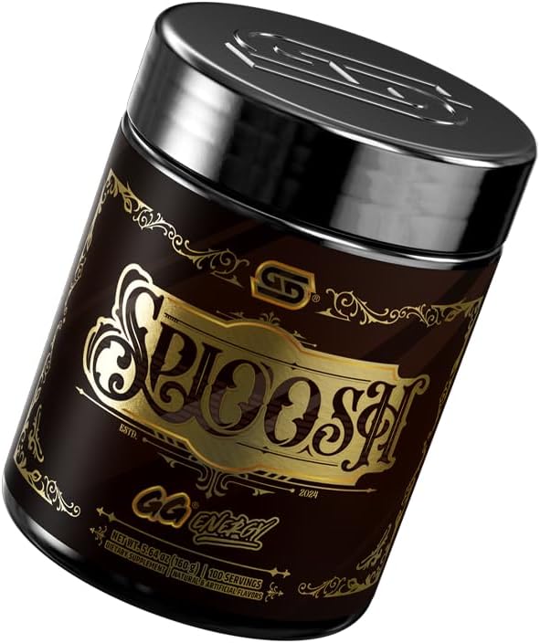 Gamer Supps GG Energy - Sploosh by CottontailVA (100 Servings) - Keto Friendly Gaming Energy and Nootropic Blend Sugar Free + Organic Caffeine + Vitamins + Immune Support Powder Drink