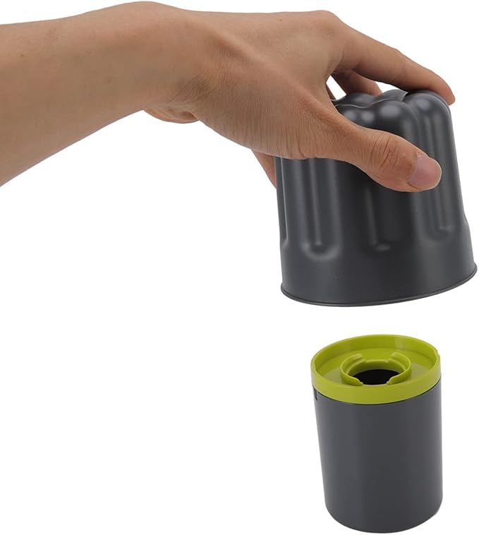 Capsule Coffee Grounds Container: Features Push Design a Practical Kitchen Accessory for Grounds and Capsule Separation