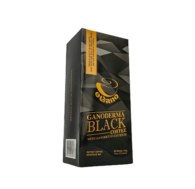 10 Boxes eGano Premium Ganoderma Black Coffee Café Noir Instant Coffee With Ganoderma Lucidum Extract (3.5g x 30 Sachets/Box)